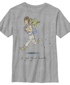 Boy’s Star Wars Luke Skywalker & Yoda I Got Your Back T-Shirt