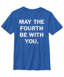 Boy’s Star Wars May the Fourth Space T-Shirt