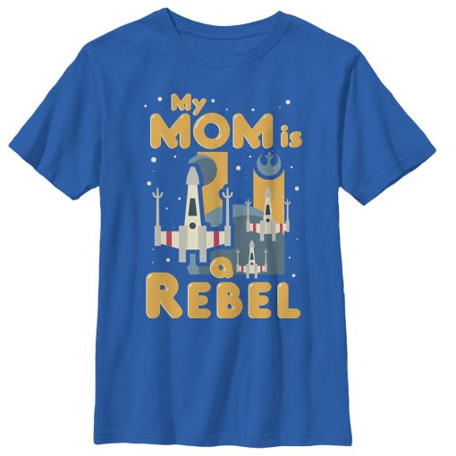 Boy’s Star Wars Mother’s Day Rebel Mom T-Shirt