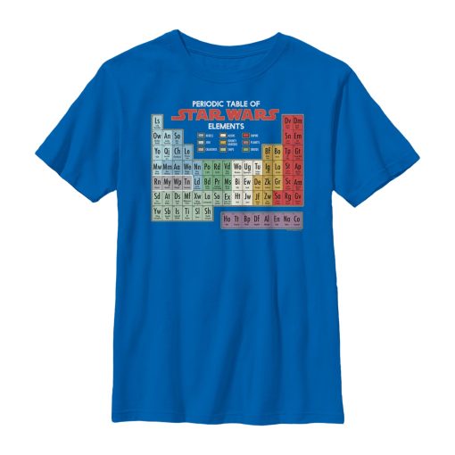 Boy’s Star Wars Periodic Table of Elements T-Shirt