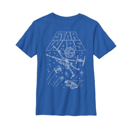 Boy’s Star Wars Star Ship Meeting T-Shirt