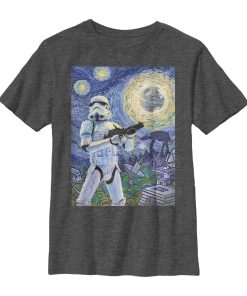 Boy’s Star Wars Stormtrooper Starry Night T-Shirt