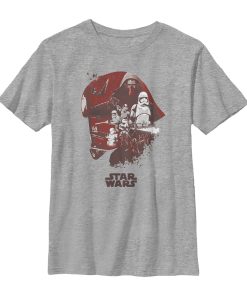 Boy’s Star Wars The Last Jedi Captain Phasma Helmet T-Shirt