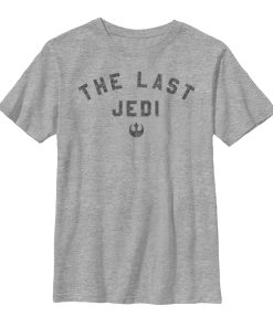Boy’s Star Wars The Last Jedi Classic Text T-Shirt