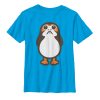 Boy’s Star Wars The Last Jedi Porg Cartoon T-Shirt