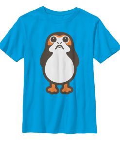 Boy’s Star Wars The Last Jedi Porg Cartoon T-Shirt