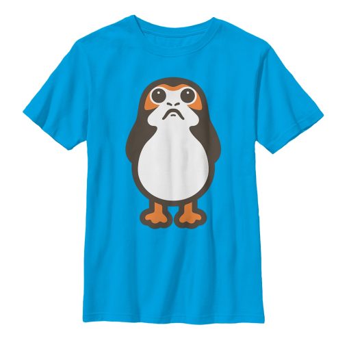 Boy’s Star Wars The Last Jedi Porg Cartoon T-Shirt