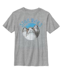 Boy’s Star Wars The Last Jedi Porg Circle T-Shirt