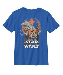 Boy’s Star Wars The Last Jedi Rebel Trio T-Shirt
