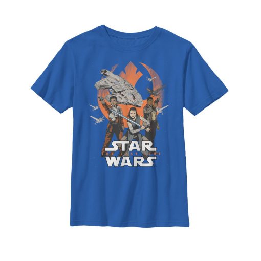 Boy’s Star Wars The Last Jedi Rebel Trio T-Shirt