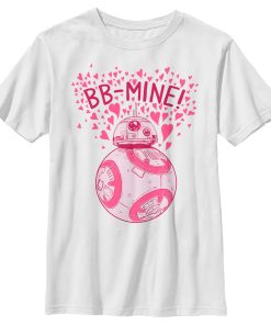 Boy’s Star Wars The Last Jedi Valentine’s Day BB-Mine T-Shirt