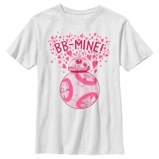 Boy’s Star Wars The Last Jedi Valentine’s Day BB-Mine T-Shirt