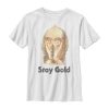 Boy’s Star Wars The Rise of Skywalker C-3PO Stay Gold T-Shirt