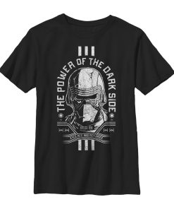 Boy’s Star Wars The Rise of Skywalker Cracked Kylo T-Shirt