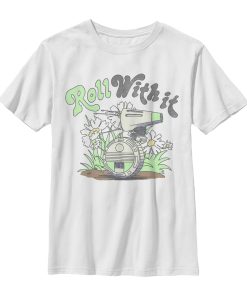 Boy’s Star Wars The Rise of Skywalker D-0 Roll With It T-Shirt