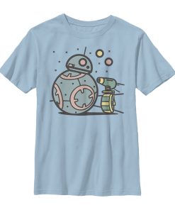 Boy’s Star Wars The Rise of Skywalker Droid Cuties T-Shirt