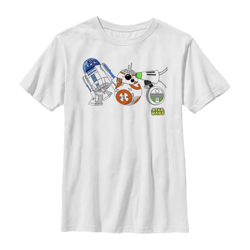 Boy’s Star Wars The Rise of Skywalker Droid Party T-Shirt