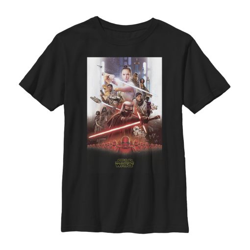 Boy’s Star Wars The Rise of Skywalker Epic Poster T-Shirt