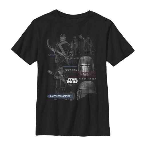 Boy’s Star Wars The Rise of Skywalker Knights of Ren Warrior T-Shirt