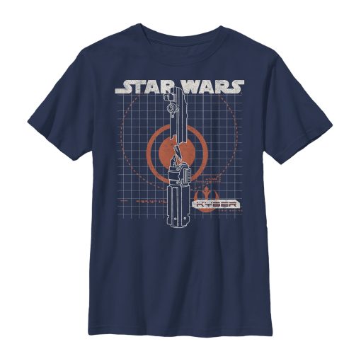 Boy’s Star Wars The Rise of Skywalker Kyber Crystal T-Shirt