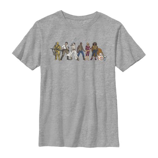 Boy’s Star Wars The Rise of Skywalker Rebel Line T-Shirt