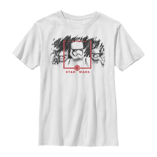 Boy’s Star Wars The Rise of Skywalker Stormtrooper Smudge T-Shirt