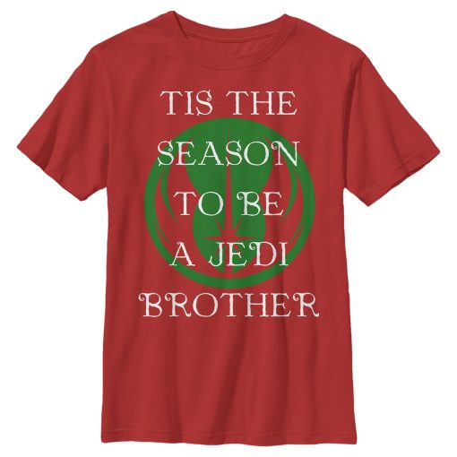 Boy’s Star Wars Tis the Season Jedi Brother T-Shirt