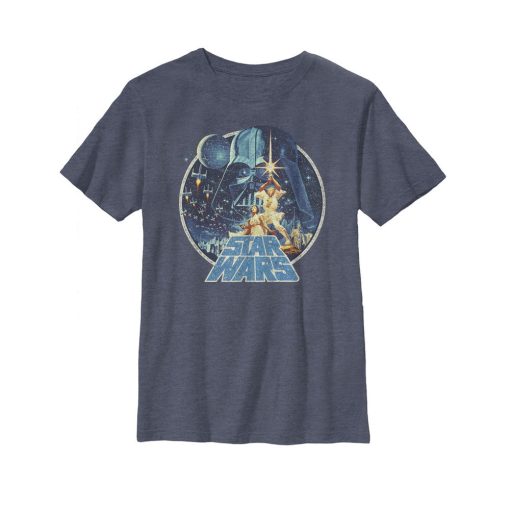 Boy’s Star Wars Vintage Art Frame T-Shirt