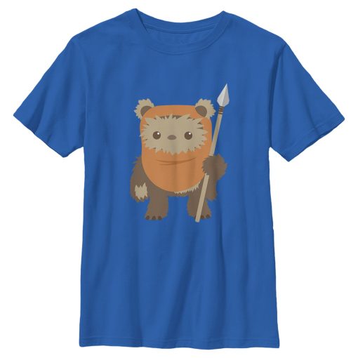 Boy’s Star Wars Wicket Ewok Cartoon T-Shirt