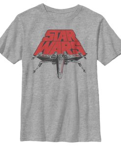 Boy’s Star Wars X-Wing Title Logo T-Shirt
