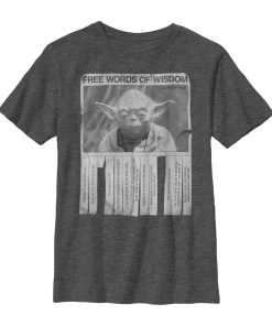 Boy’s Star Wars Yoda Words of Wisdom T-Shirt