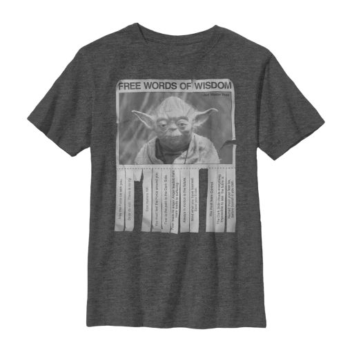 Boy’s Star Wars Yoda Words of Wisdom T-Shirt