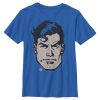 Boy’s Superman Classic Clark Kent Portrait T-Shirt
