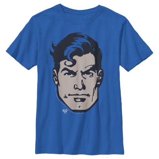 Boy’s Superman Classic Clark Kent Portrait T-Shirt