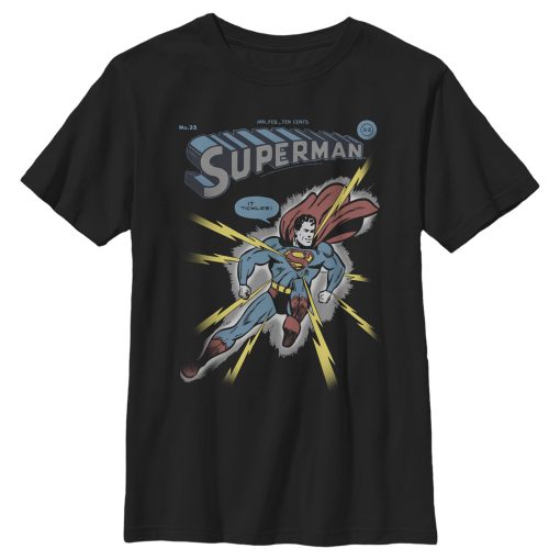 Boy’s Superman Electrified T-Shirt