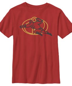 Boy’s The Incredibles 2 Flying Dad Logo T-Shirt