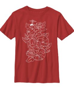 Boy’s The Land Before Time Best Friend Outline T-Shirt