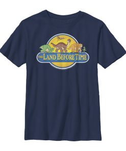 Boy’s The Land Before Time Character Title T-Shirt