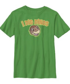 Boy’s The Land Before Time Littlefoot Digs Dinos T-Shirt