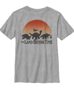 Boy’s The Land Before Time Retro Friend Silhouette T-Shirt