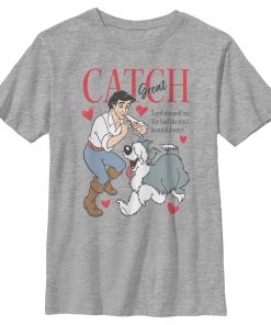 Boy’s The Little Mermaid Prince Eric Great Catch T-Shirt