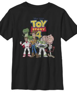 Boy’s Toy Story Character Logo Party T-Shirt