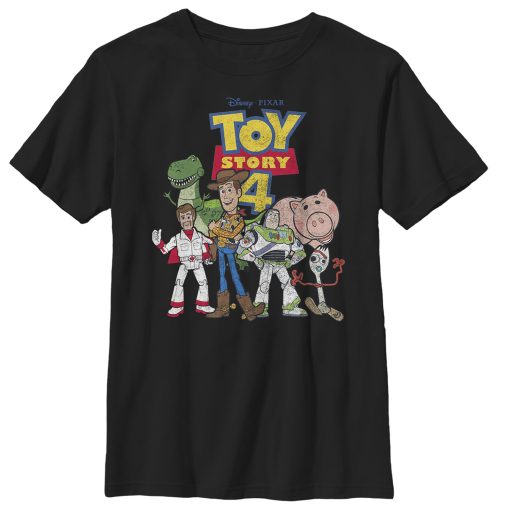 Boy’s Toy Story Character Logo Party T-Shirt