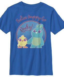 Boy’s Toy Story Ducky & Bunny Feelin’ Happy T-Shirt