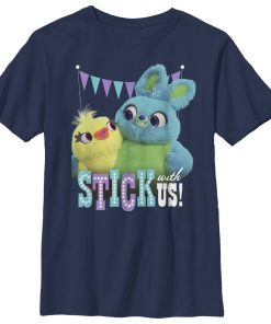 Boy’s Toy Story Ducky & Bunny Stick With Us BFFs T-Shirt