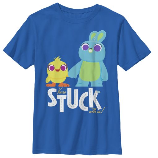 Boy’s Toy Story Ducky & Bunny Stuck With Us T-Shirt