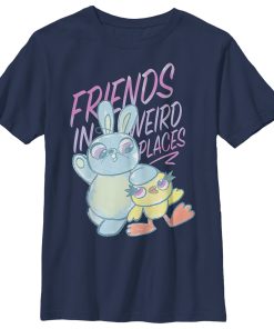 Boy’s Toy Story Ducky & Bunny Weird Places T-Shirt