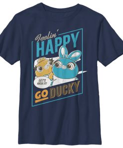 Boy’s Toy Story Happy Go Ducky & Bunny T-Shirt