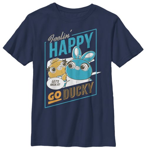 Boy’s Toy Story Happy Go Ducky & Bunny T-Shirt