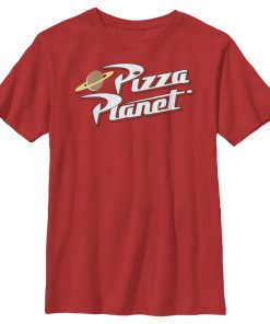 Boy’s Toy Story Iconic Pizza Planet Logo T-Shirt